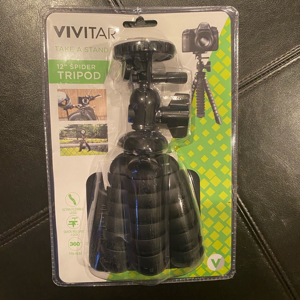 Vivitar 12” spider tripod